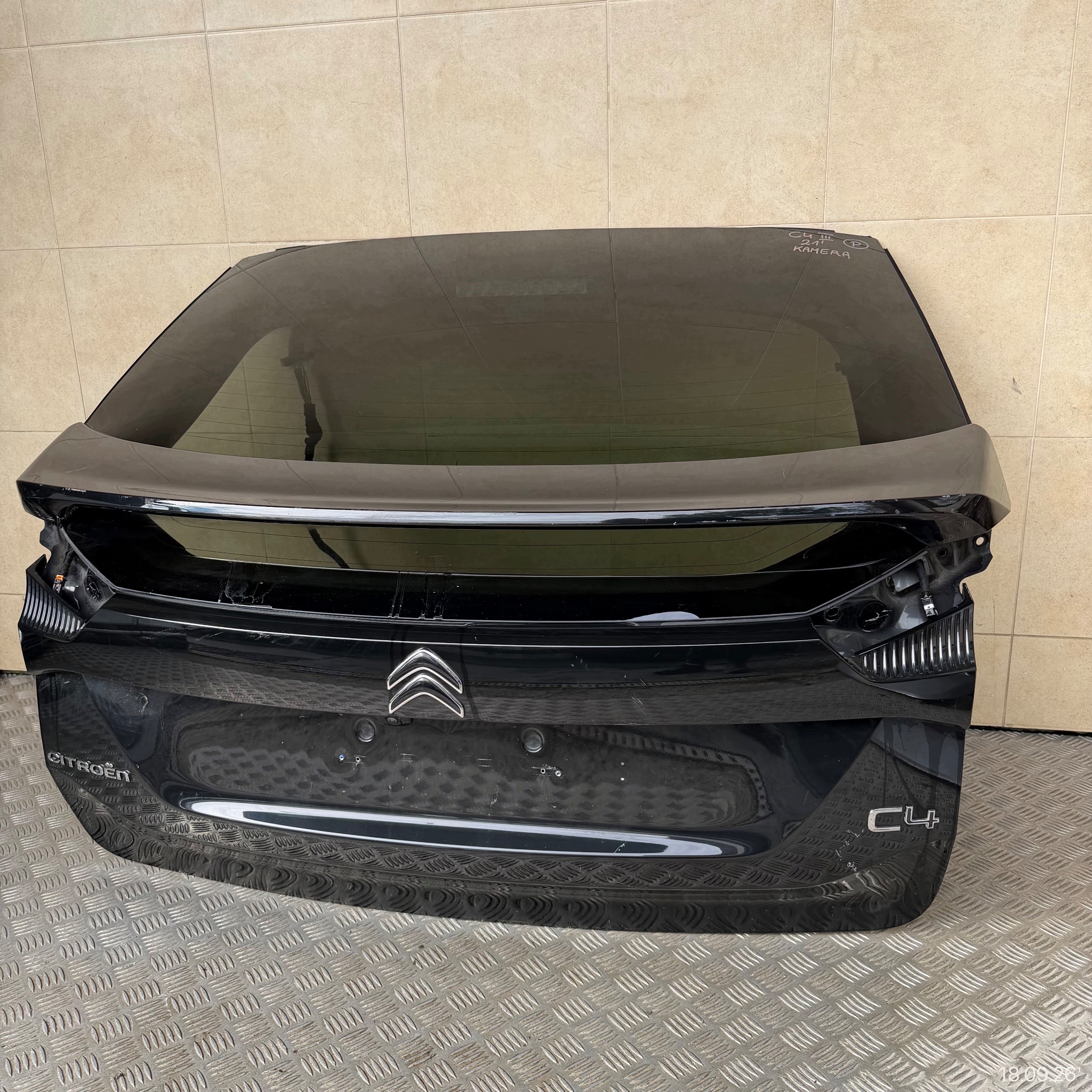 boot doors complete CITROEN C4 III 2021 ROK KAMERA
