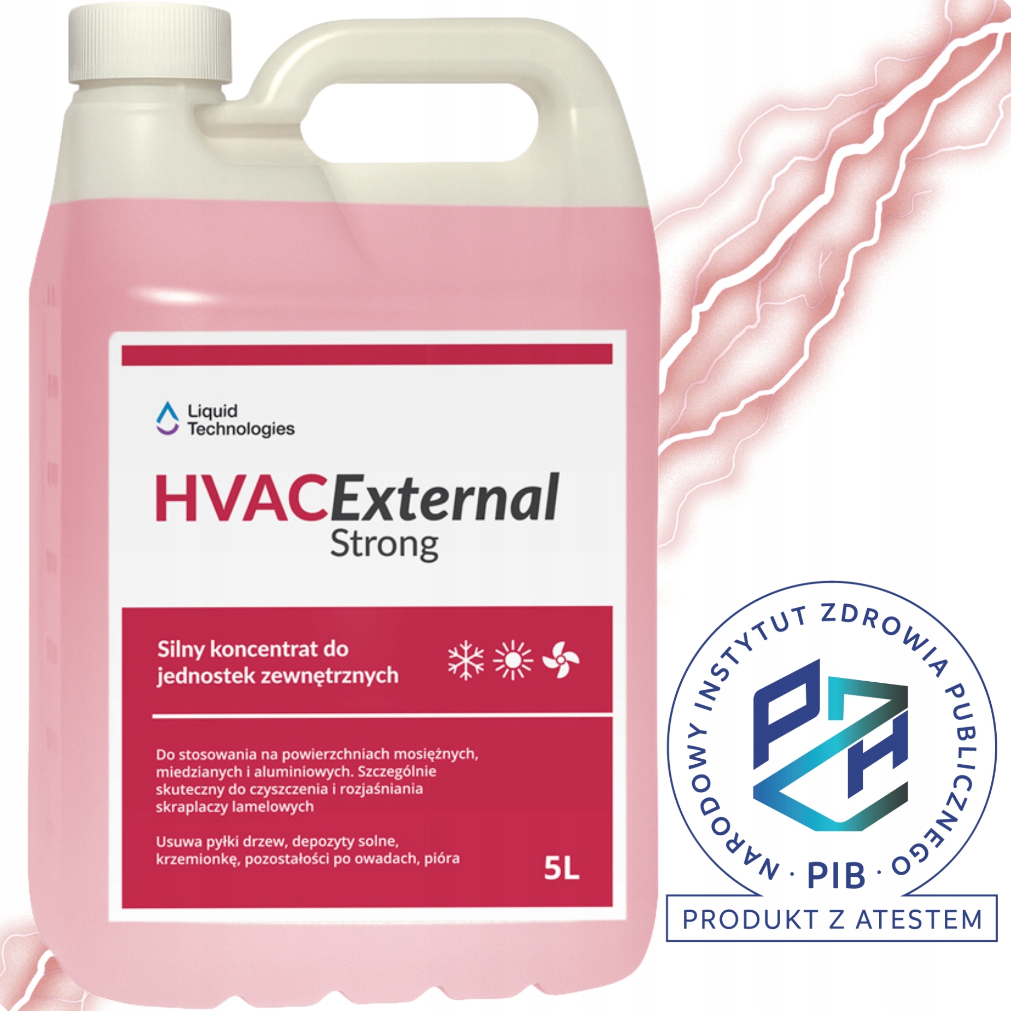 Hvac External Strong 5L – Silny koncentrat do jednostek zewnętrznych