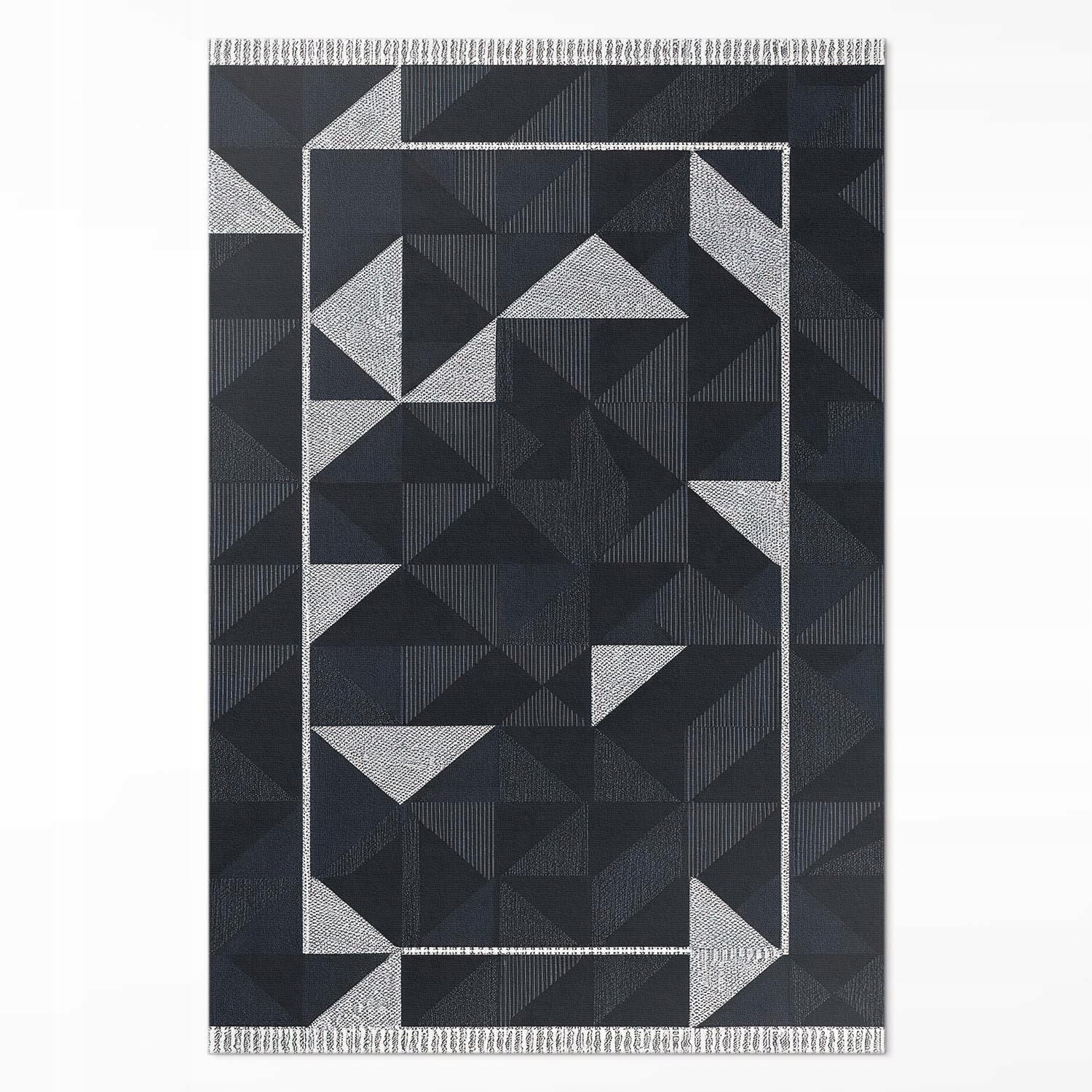Dekorativní Koberec Vnitřní mozaika s geometrickým vintage vzorem 150 x 225 cm