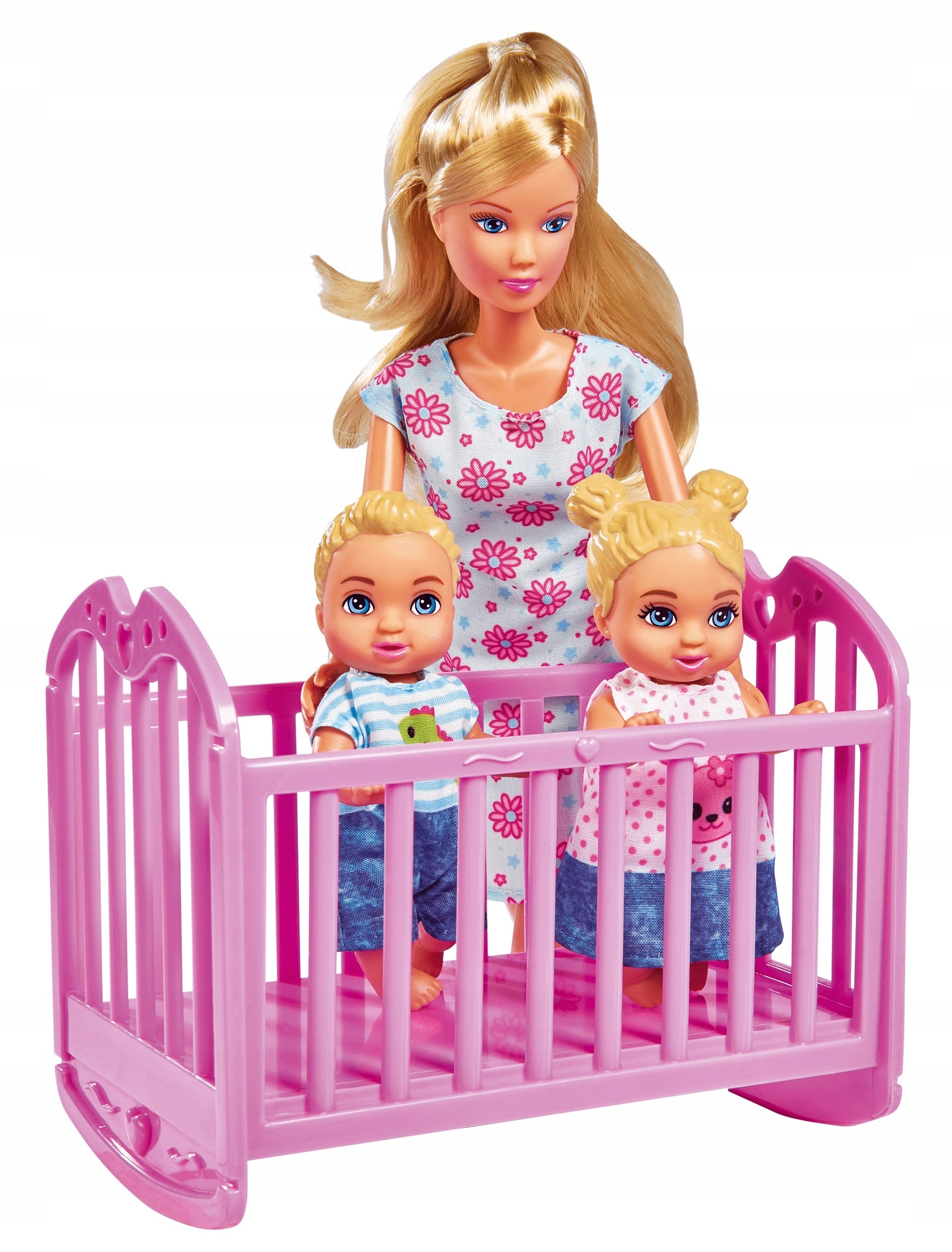 Lalka Steffi mama z dzieckiem pokój dziecięcy simba 4 lalki Seria Steffi Love