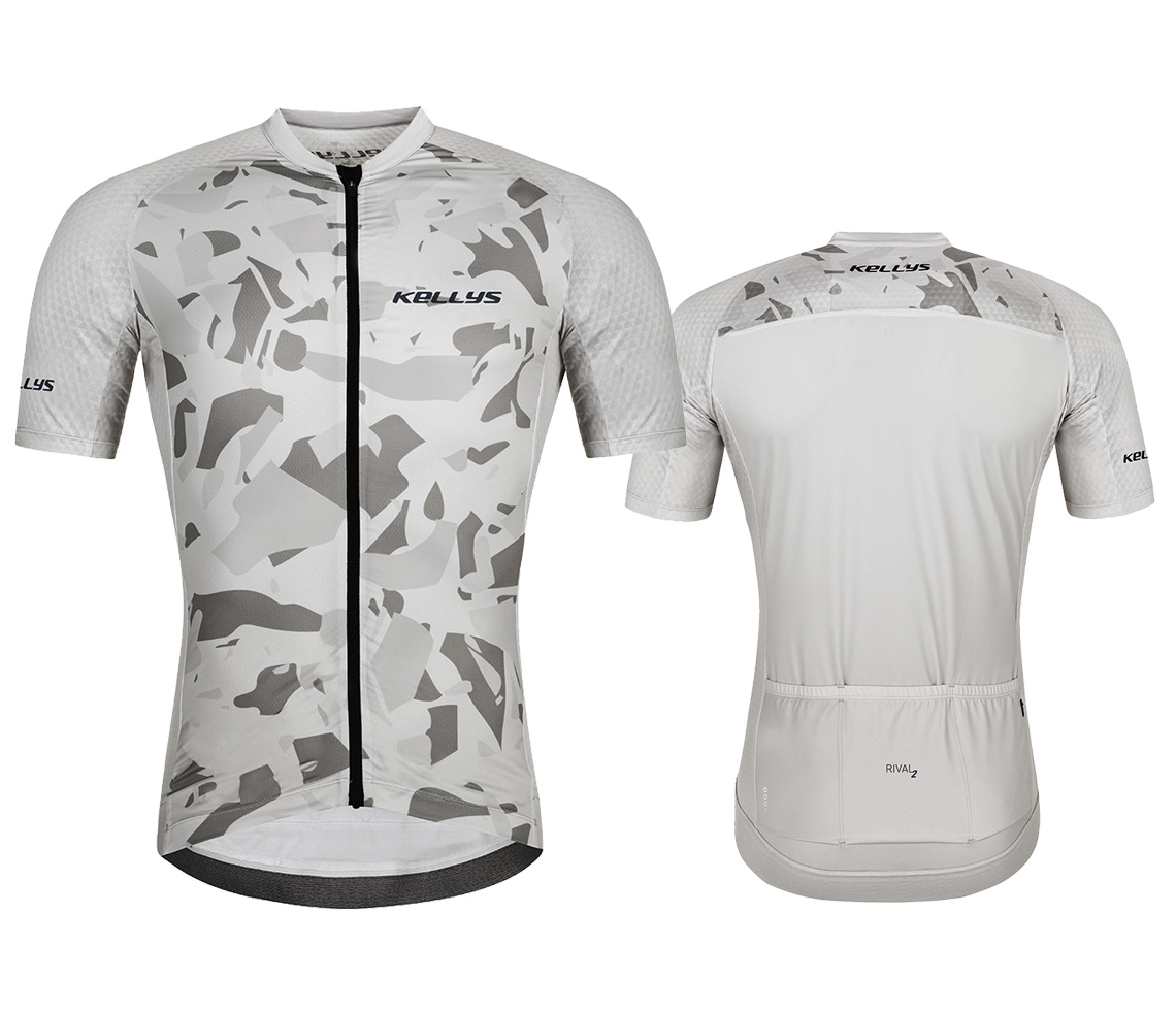 Koszulka rowerowa Kellys Rival 2 Light grey L