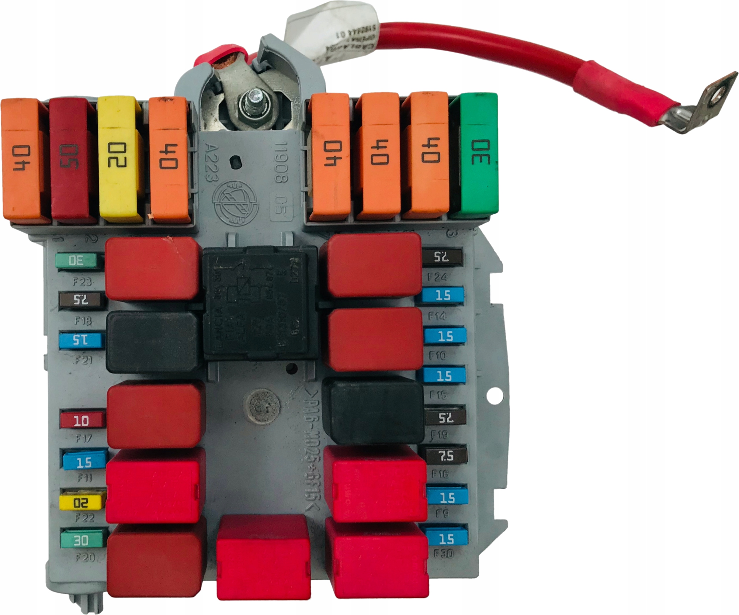 CITROEN JUMPER 14 MODÓŁ BSI SKRZYNKA BEZPIECZNIKÓW Jakość części (zgodnie z GVO) O - oryginał z logo producenta pojazdu (OE)