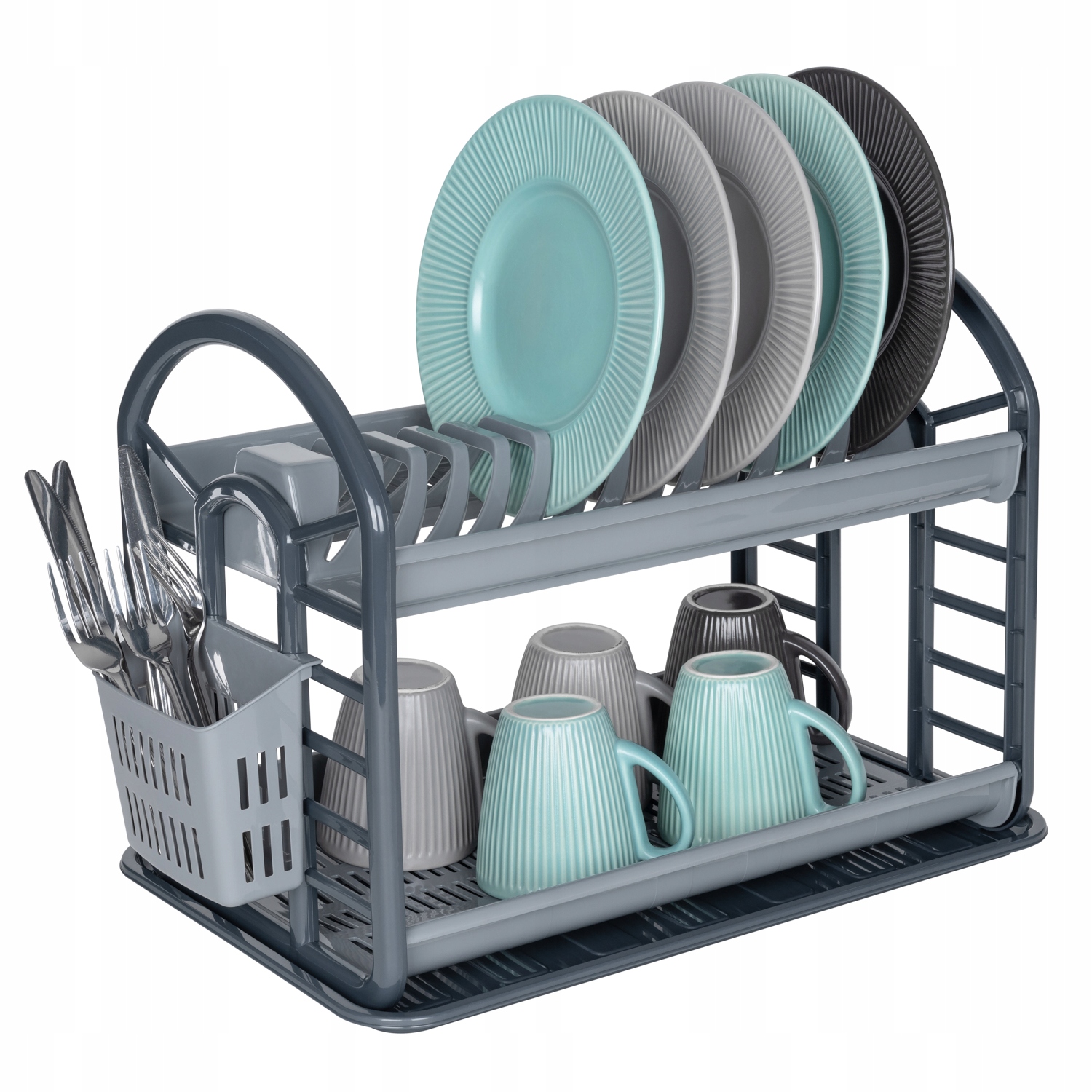 DWUPOZIOMOWA SUSZARKA DO NACZYŃ DUNYA OCIEKACZ ANTRACYTOWY