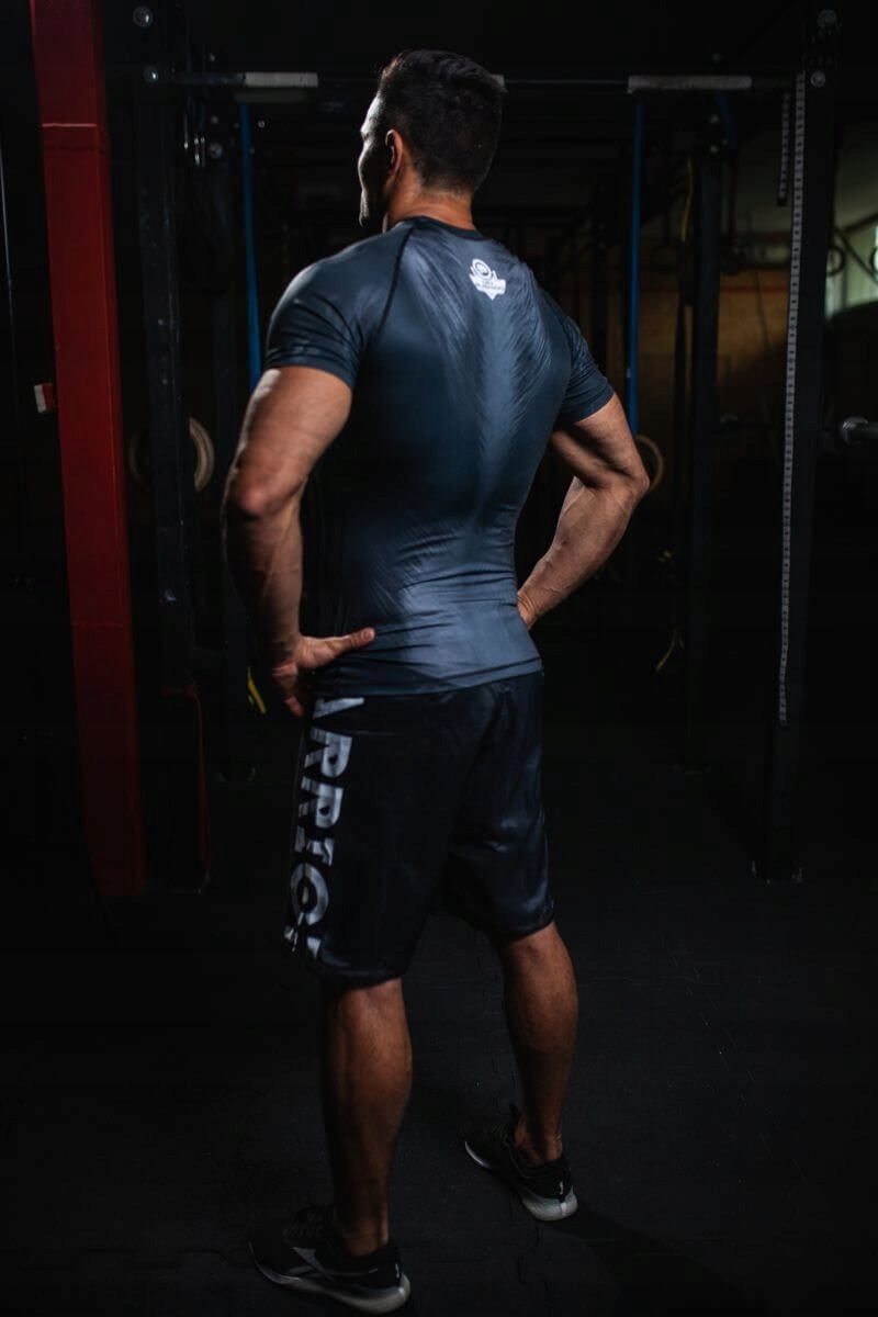 RASHGUARD SPODENKI TRENINGOWE ELASTYCZNE WARRIOR DBX BUSHIDO XL Linia regular