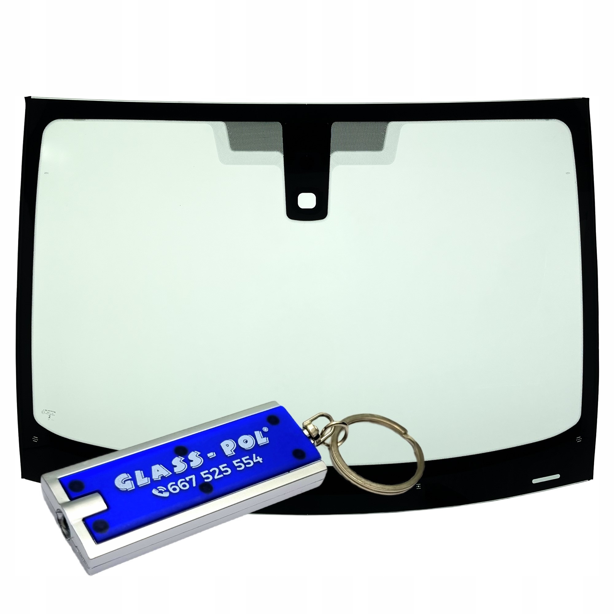 SZYBA CZOŁOWA PRZEDNIA CITROEN BERLINGO / PEUGEOT PARTNER 2008-2018 NOWA Kolor zielony