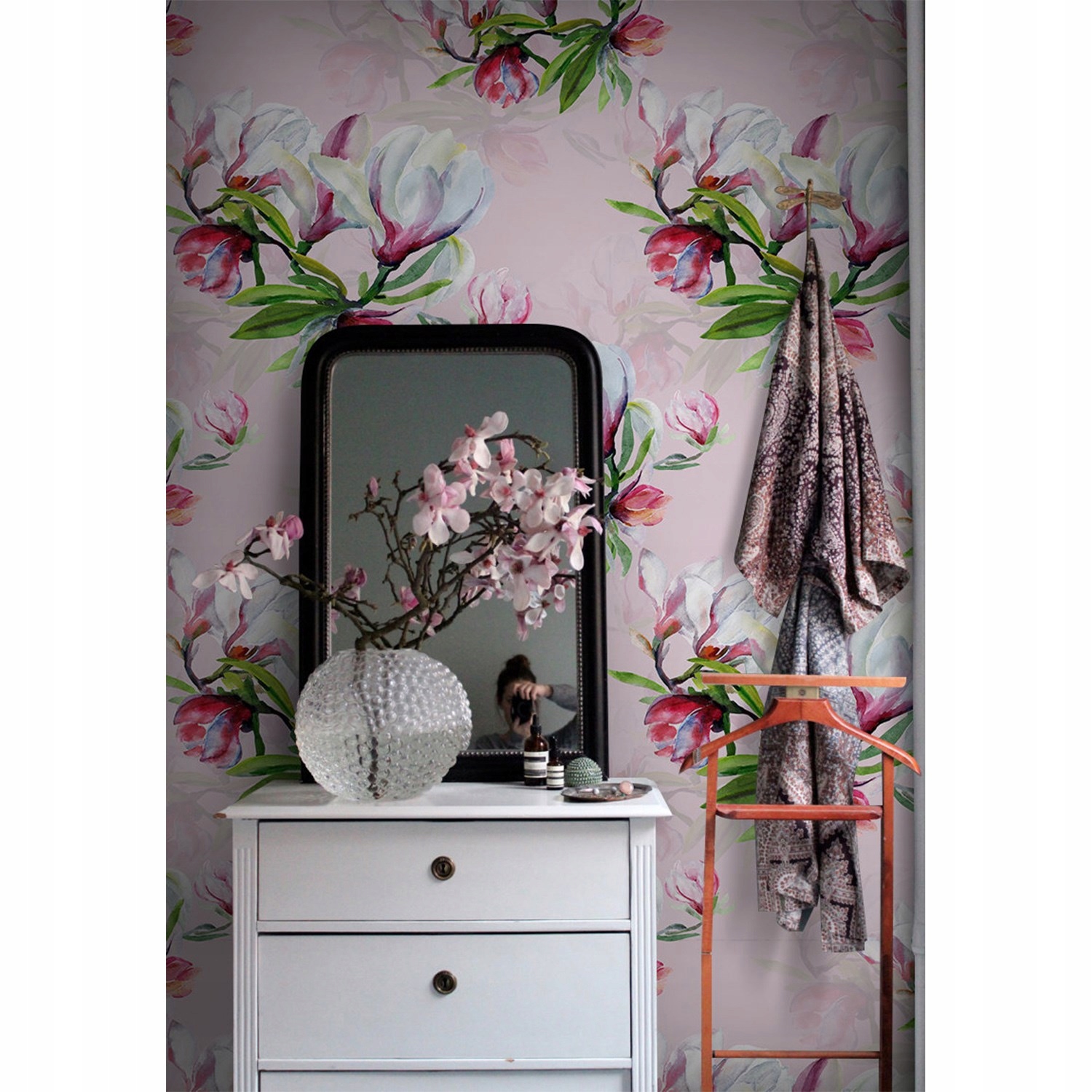 

Foto tapeta samoprzylepna Kwiat magnolii 152x104cm