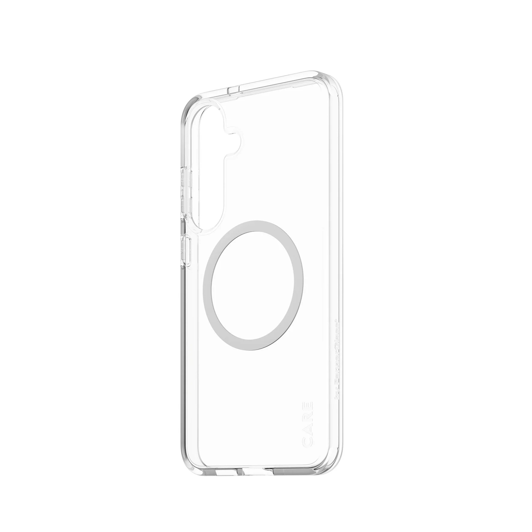 Care by PanzerGlass Flagship Case Transparent Urban Combat w. White Qi Comp