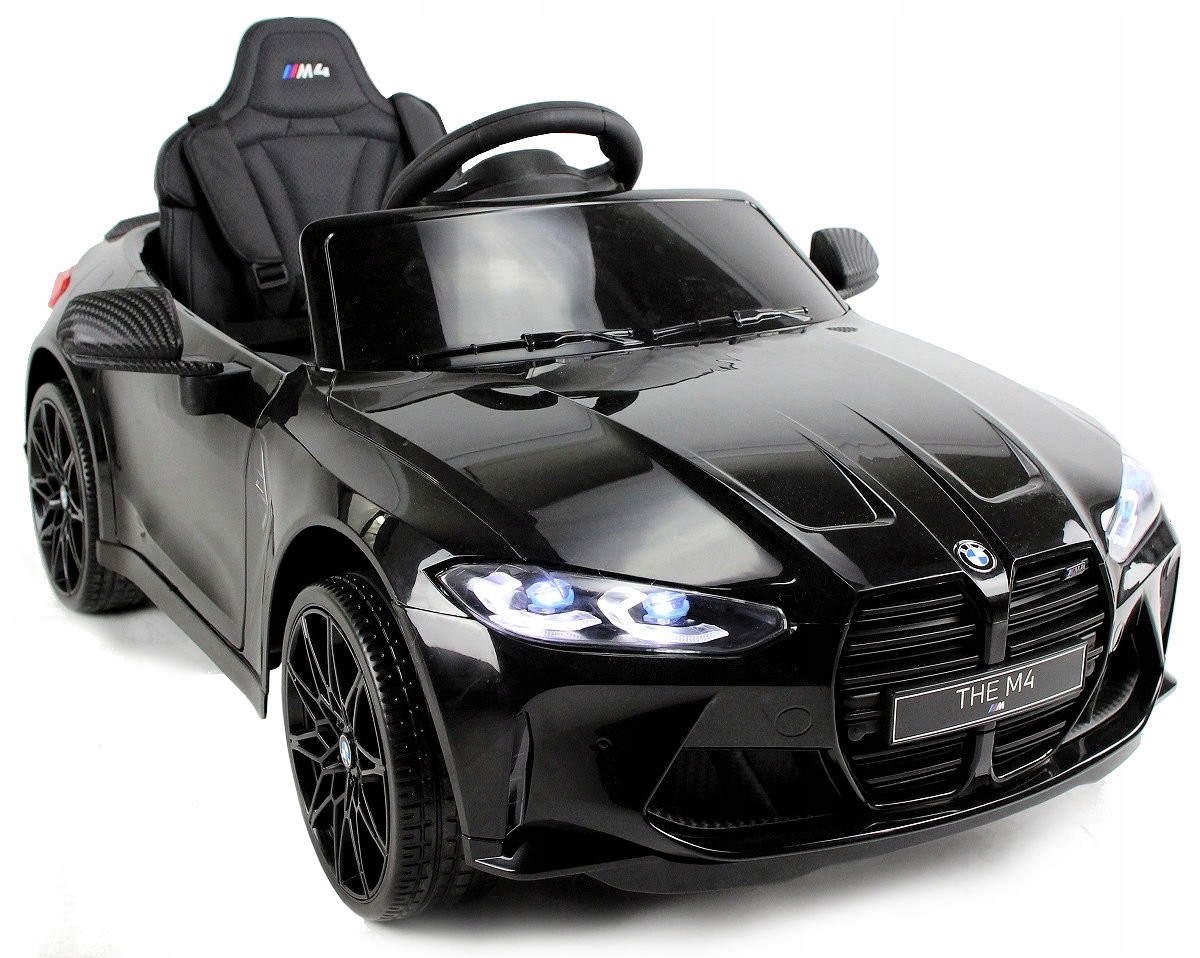 Bmw M4 Skóra, Eva, Pilot Auto na akumulator 90W, 12V 14ah, Led, Bluetooth