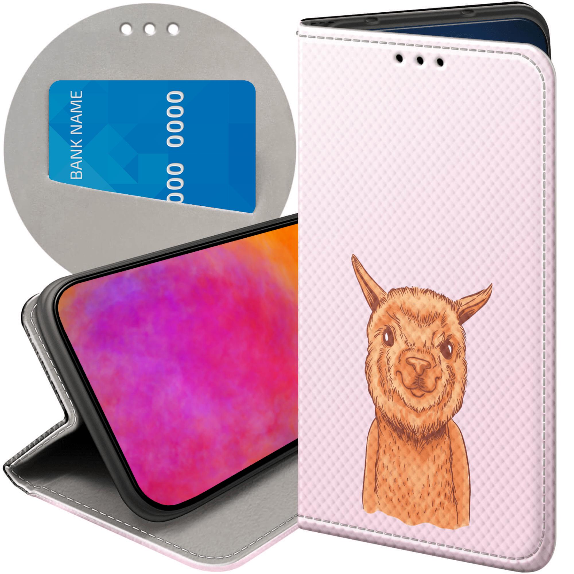 Etui Z Klapką Do Honor MAGIC7 Pro Lama Alpaka Andy Futerał Pokrowiec
