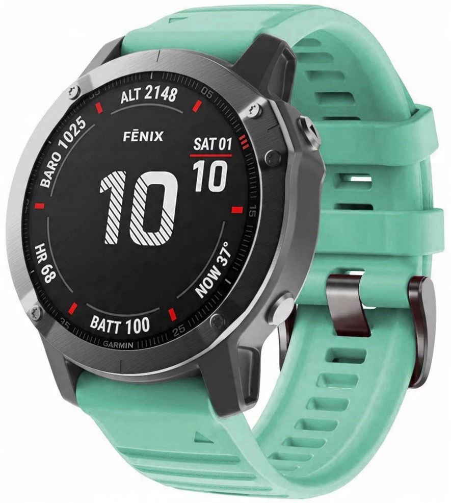 

Miętowy Pasek Garmin Fenix 6X Pro QuickFit 26mm