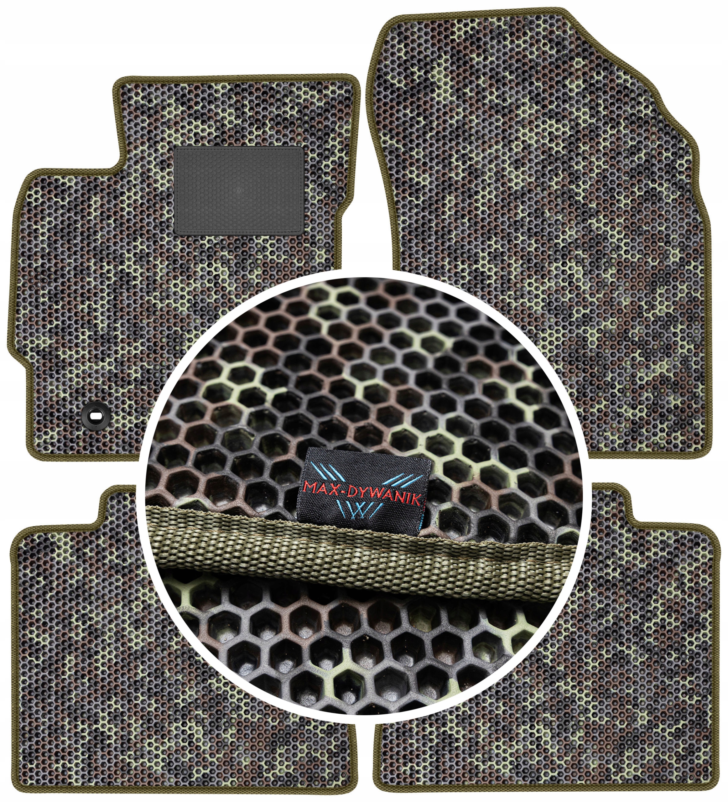 Toyota Corolla XI 2014-2019 Gumové rohože Eva Moro