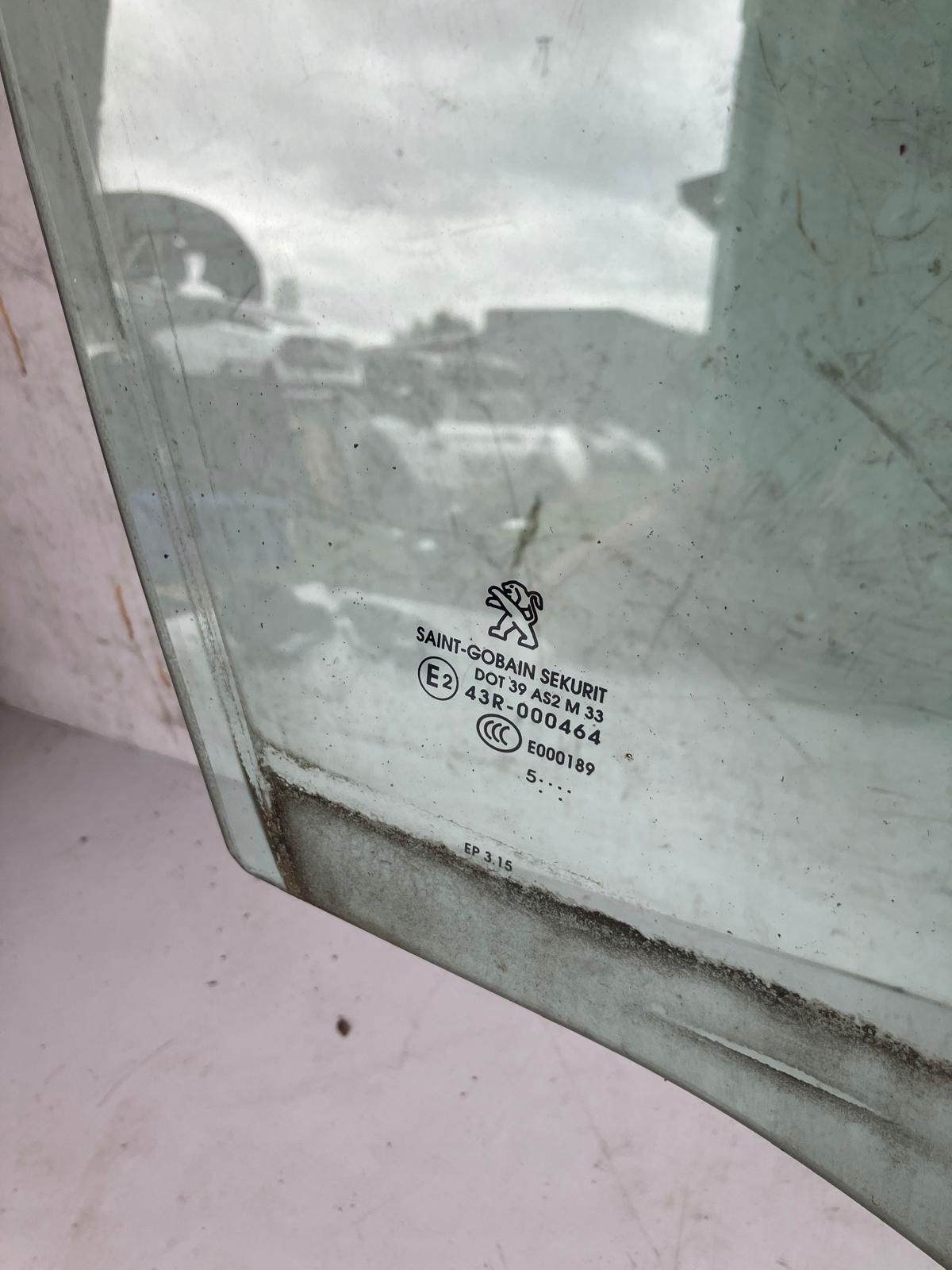 window door right front PEUGEOT 208 5D 15R