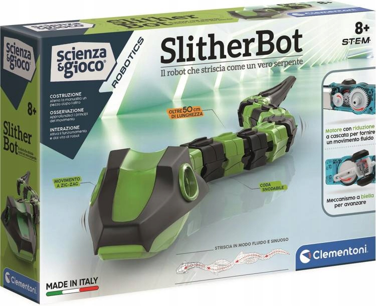 

Clementoni Robot SlitherBot Wąż 50686 50 CM