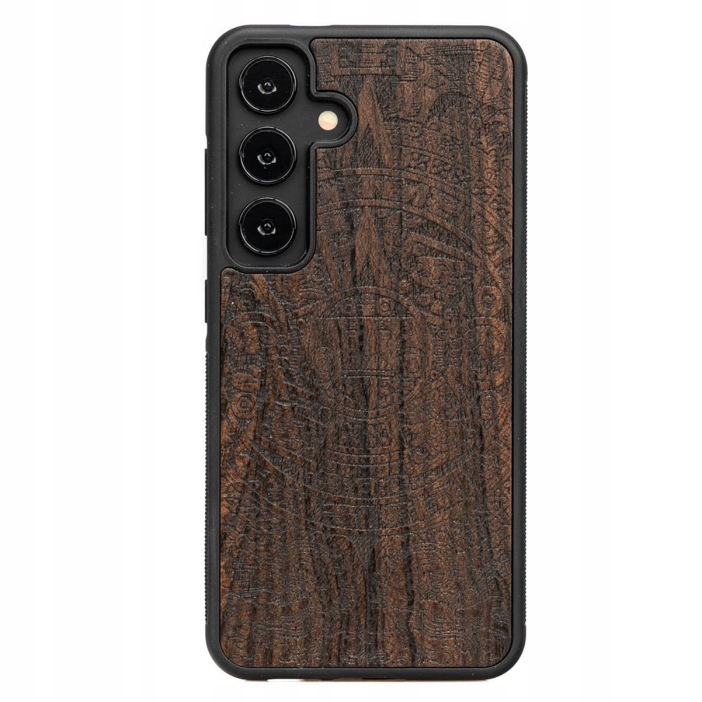 Dřevěné Pouzdro Bewood pro Samsung Galaxy S25 Kalendář Aztécký Ziricote