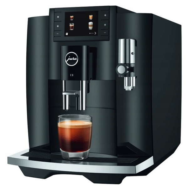 Automatyczny ekspres ciśnieniowy Jura E8 piano 1451 W czarny Ec