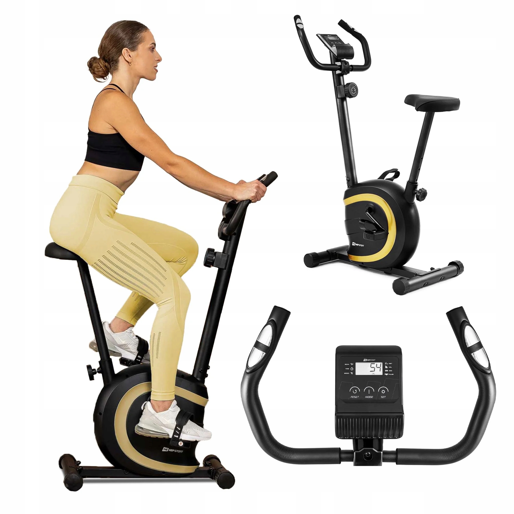 Rower Stacjonarny Magnetyczny Rowerek Treningowy do Ćwiczeń Domowy