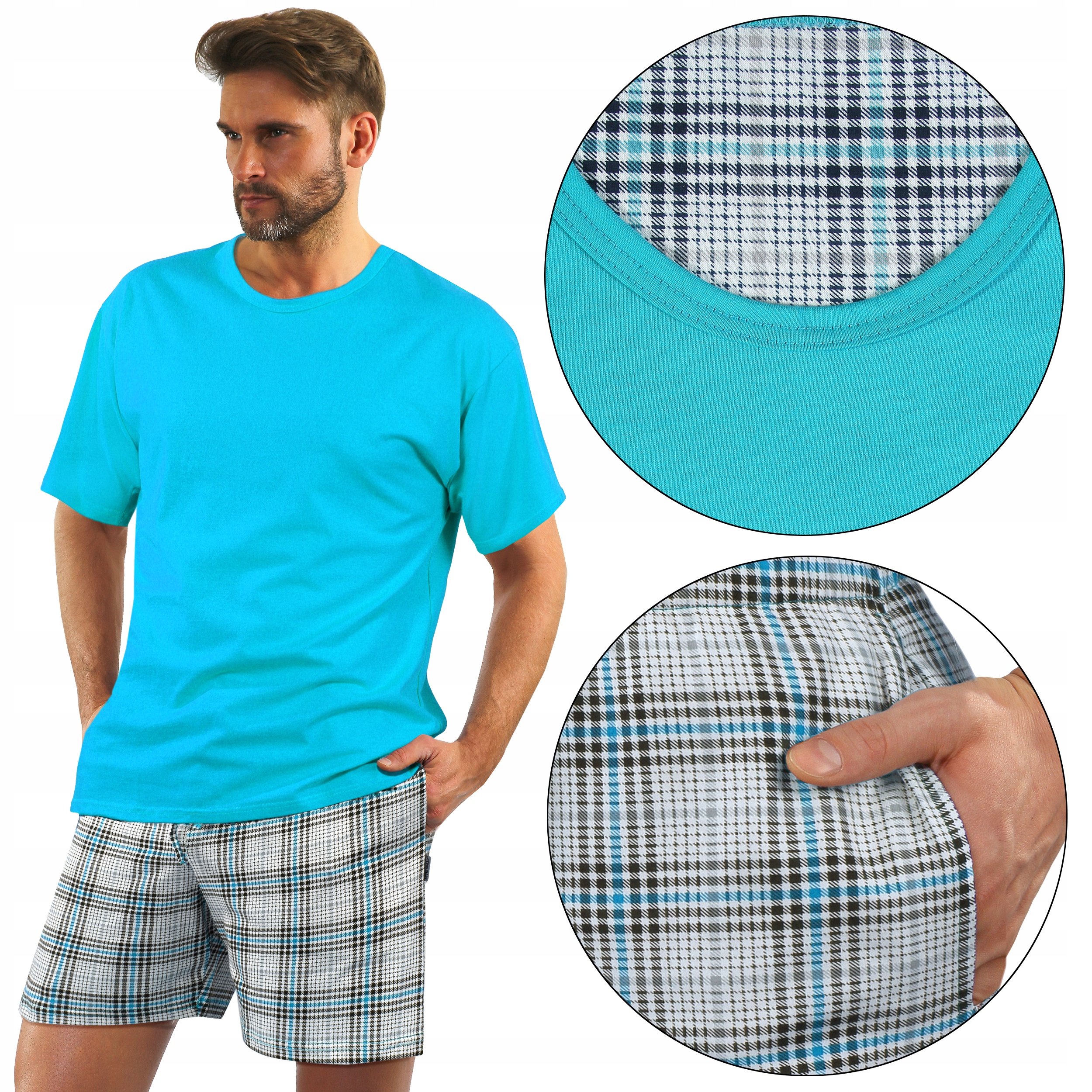 

Bawełniana piżama męska Sesto Senso 2379-27, L