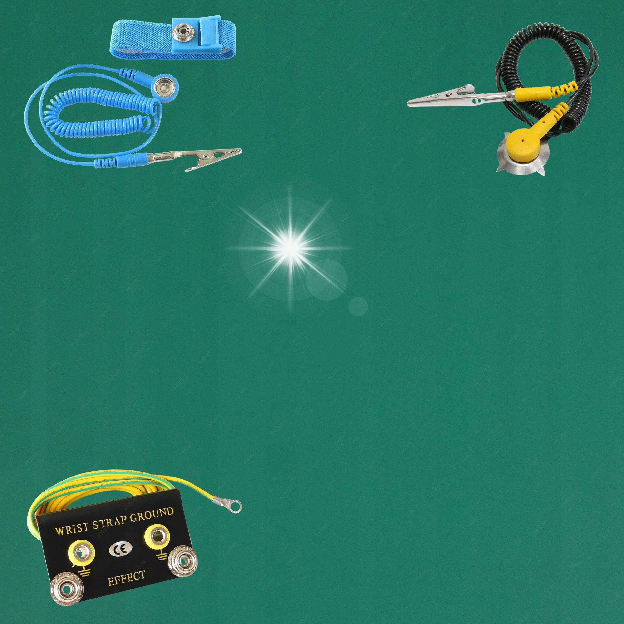 BEZZAPACHOWA MATA ESD SERWISOWA 600x2000 2mm ZIELONA MAT PVC OPASKA PRZEWÓD