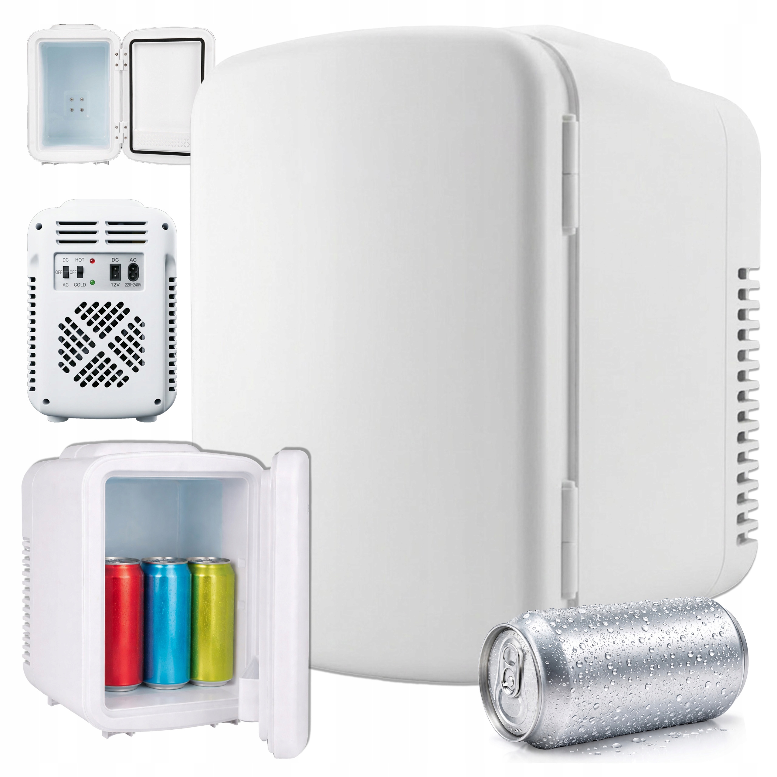 Mini Turistická Chladnička 4L Přenosná 12V/230V Automobilová Chladnička