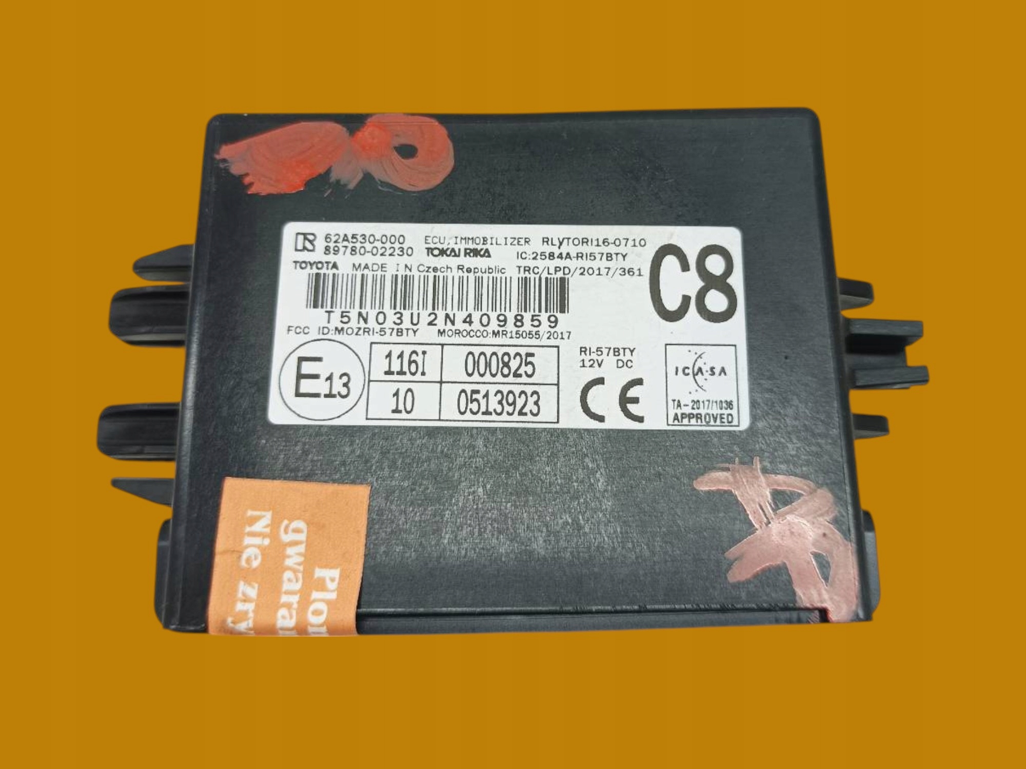 module ECU IMMOBILIZER 62A530000 Toyota Yaris IV (2020- )