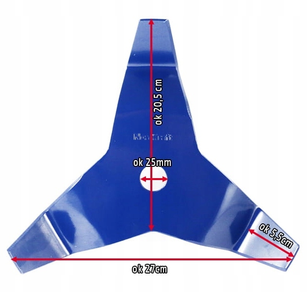 TARCZA TNĄCA KOSY 3-ZĘBNA STOŻKOWA WZMACNIANA Kod producenta TUREK AKC-0114