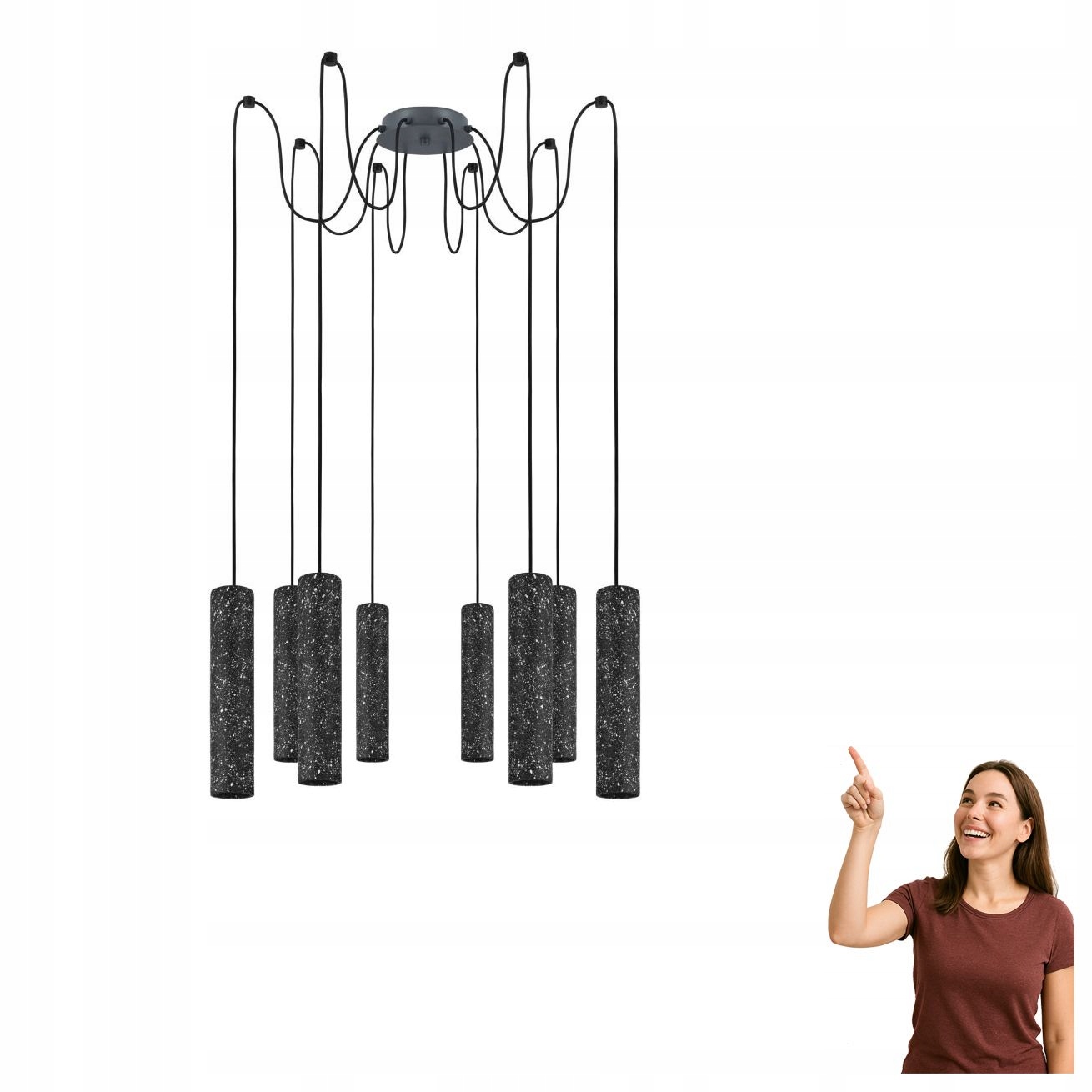 Závěsná lampa Mentalona 39824 Eglo