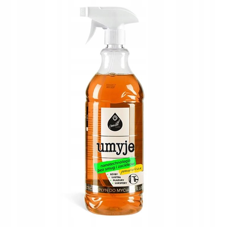 

Plyn Do Szyb MILL Clean Umyje Spray 1.22L Pomaranc