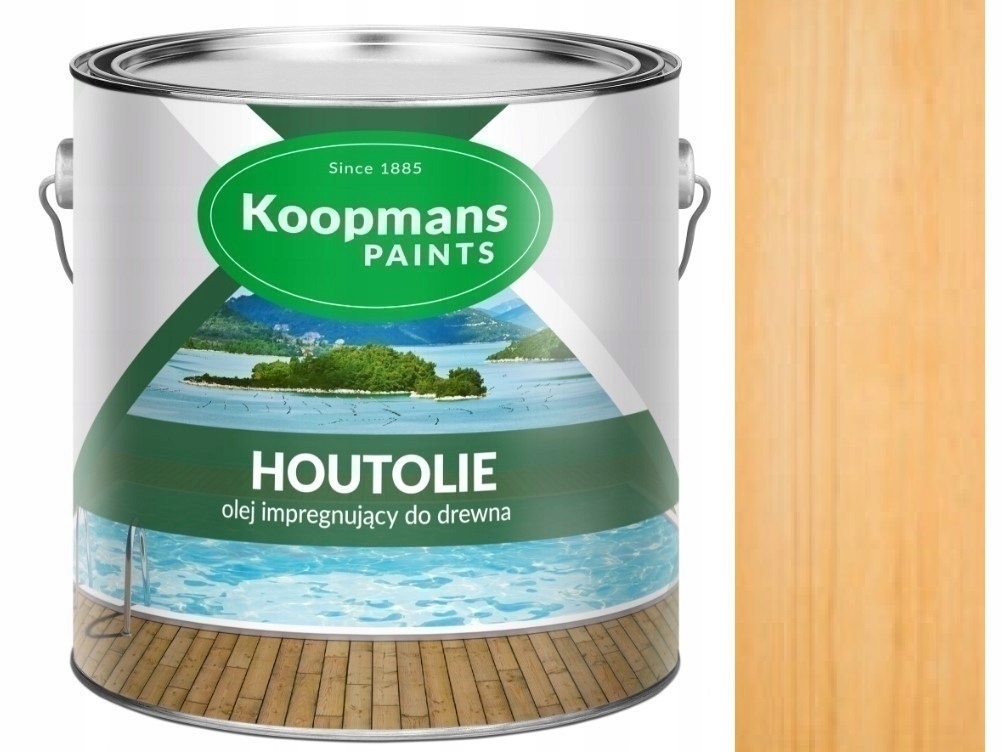 Koopmans Houtolie Uv 2,5L Impregnační Olej Na Dřevo 101 Borovice Limba