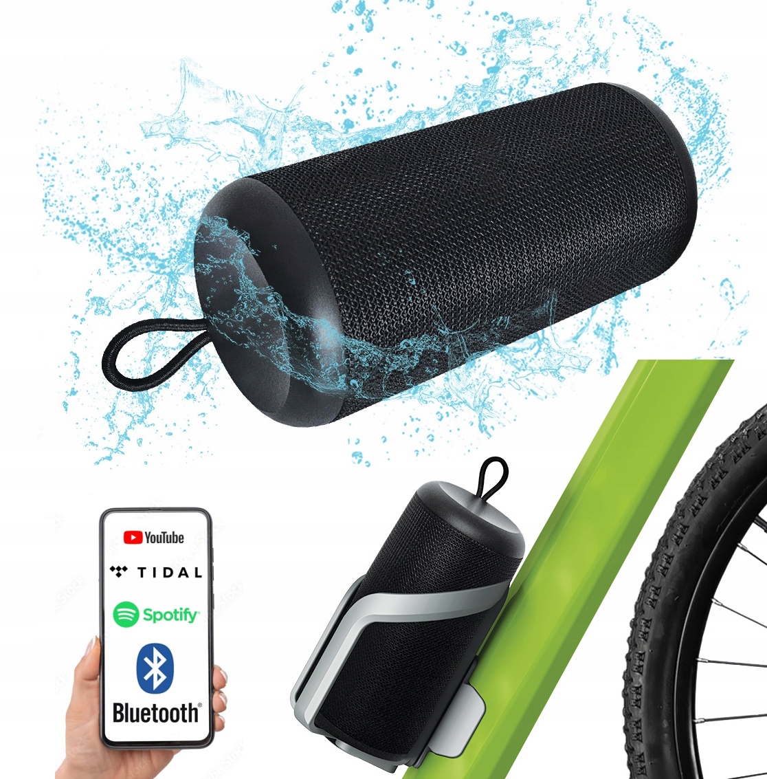 Rebeltec Przenośny głośnik bluetooth Air TelForceOne