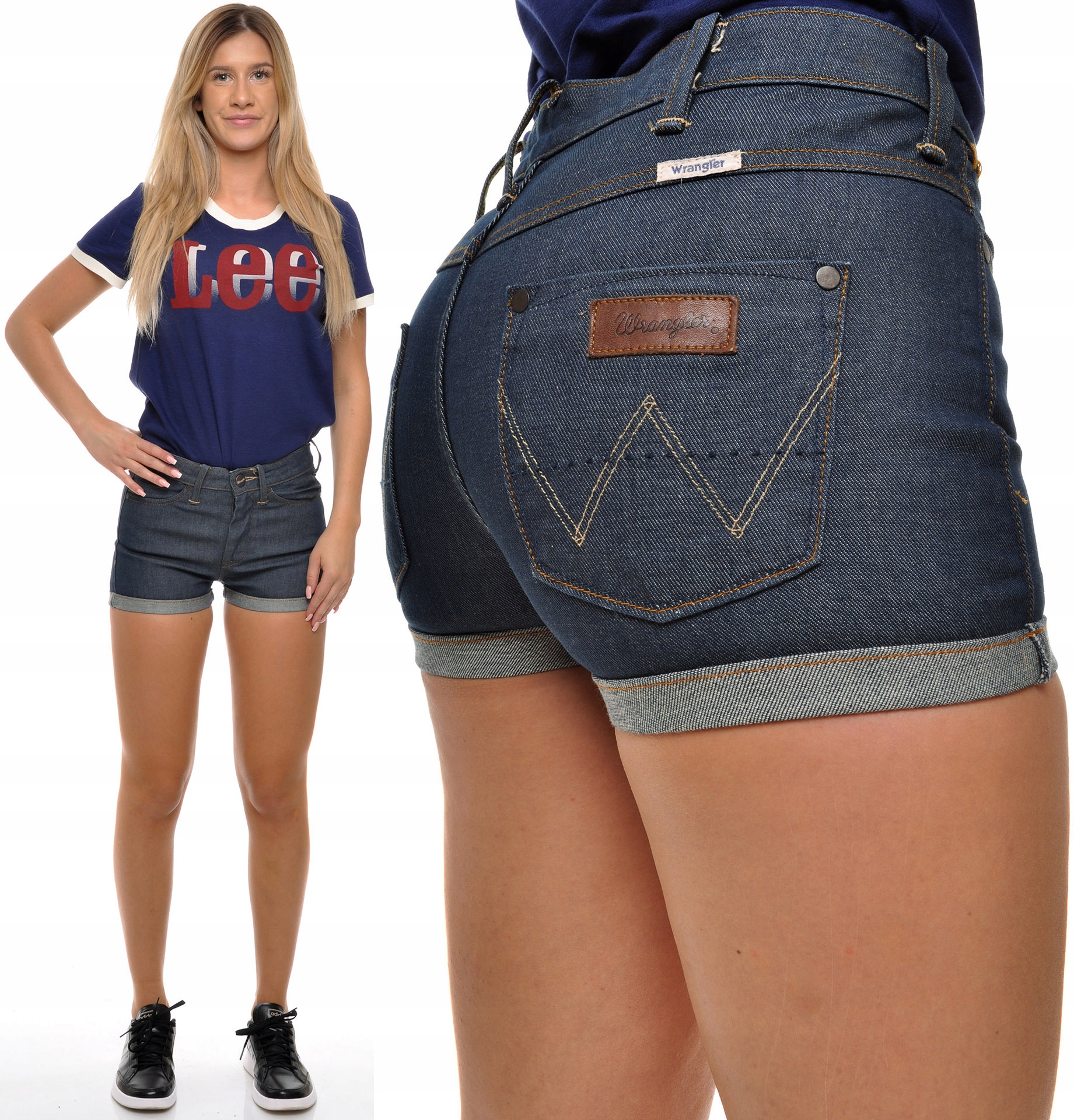 

Wrangler spodenki Jeans blue Joni Short _ W25
