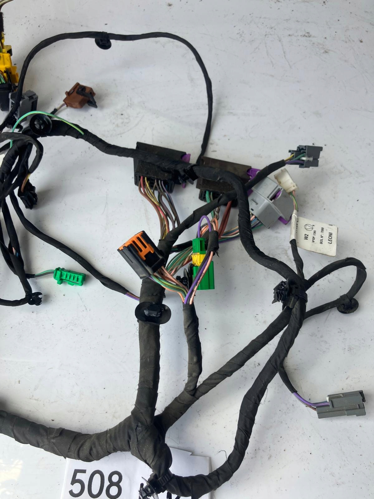 bundle seat left front PEUGEOT 508 and electrical GRZANY