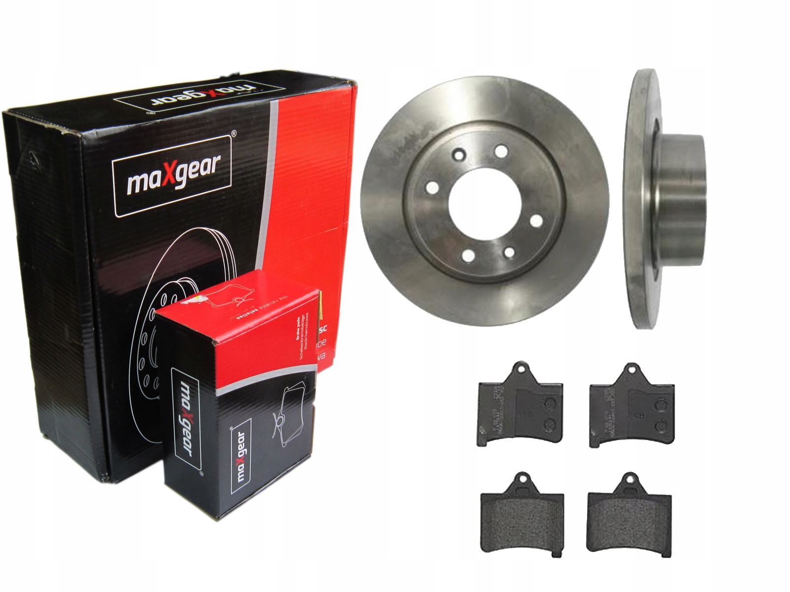 Диски колодки MAXGEAR задний CITROEN C5 и II 276MM