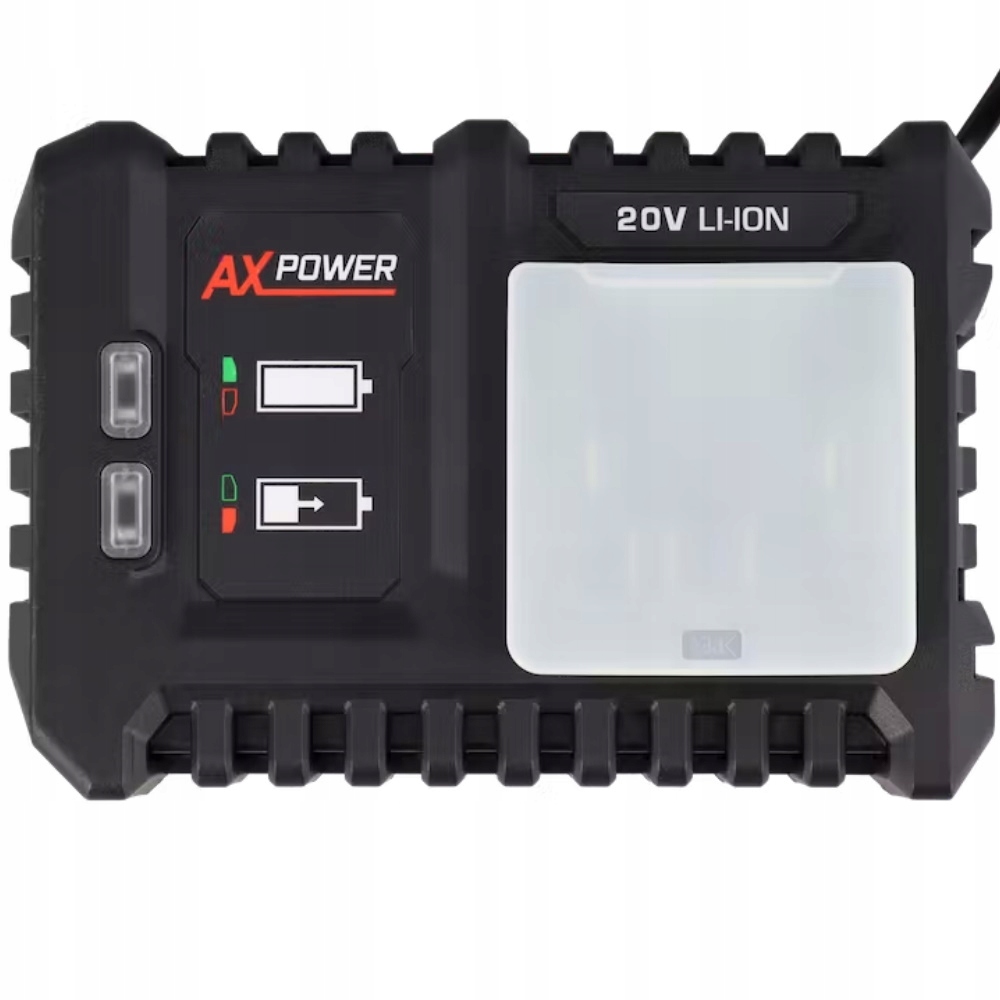 

Szybka Ładowarka do akumulatorów Li-Ion 20V Ax-pow