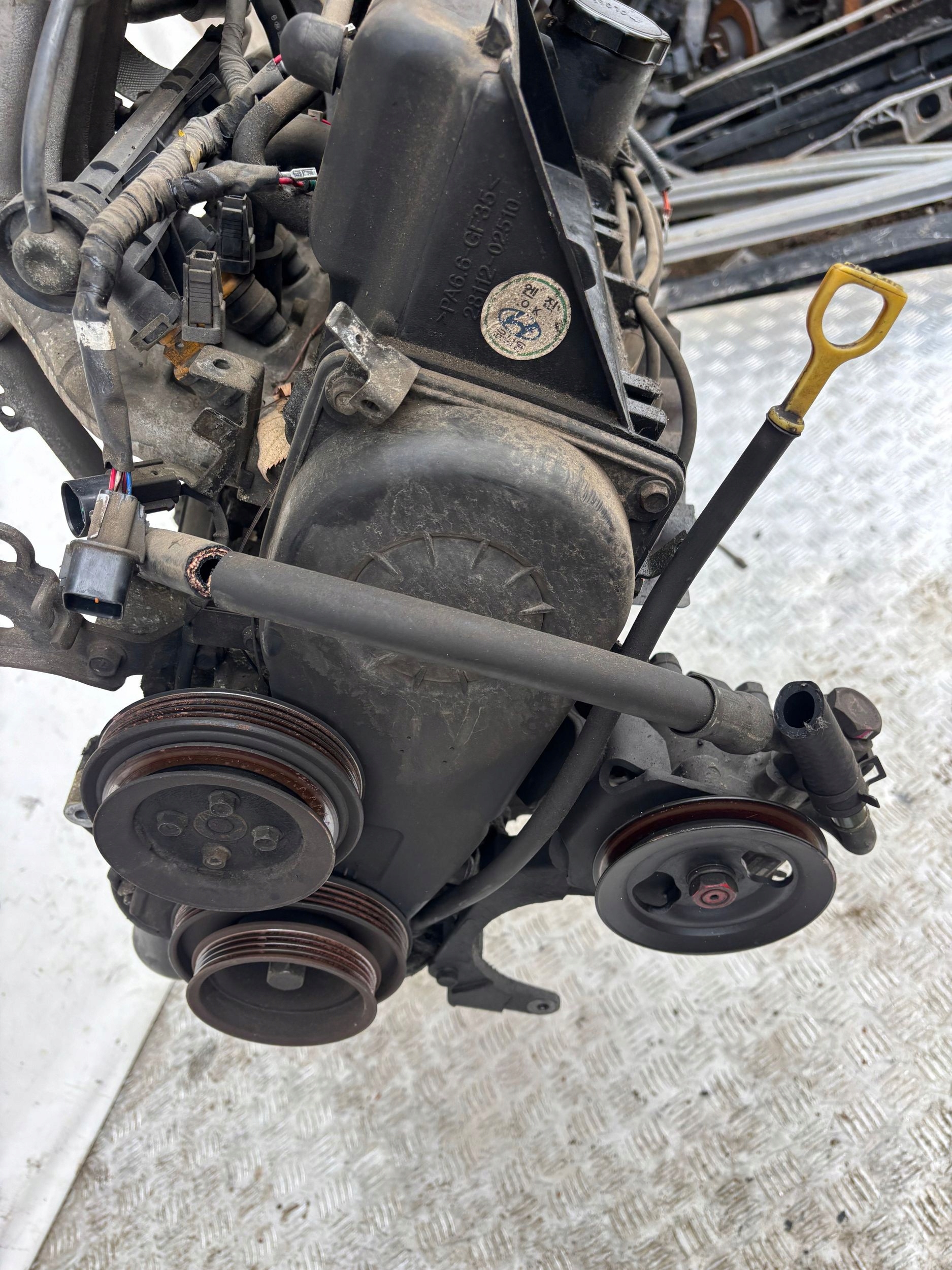engine G4HC 1.0 KIA HYUNDAI ATOS