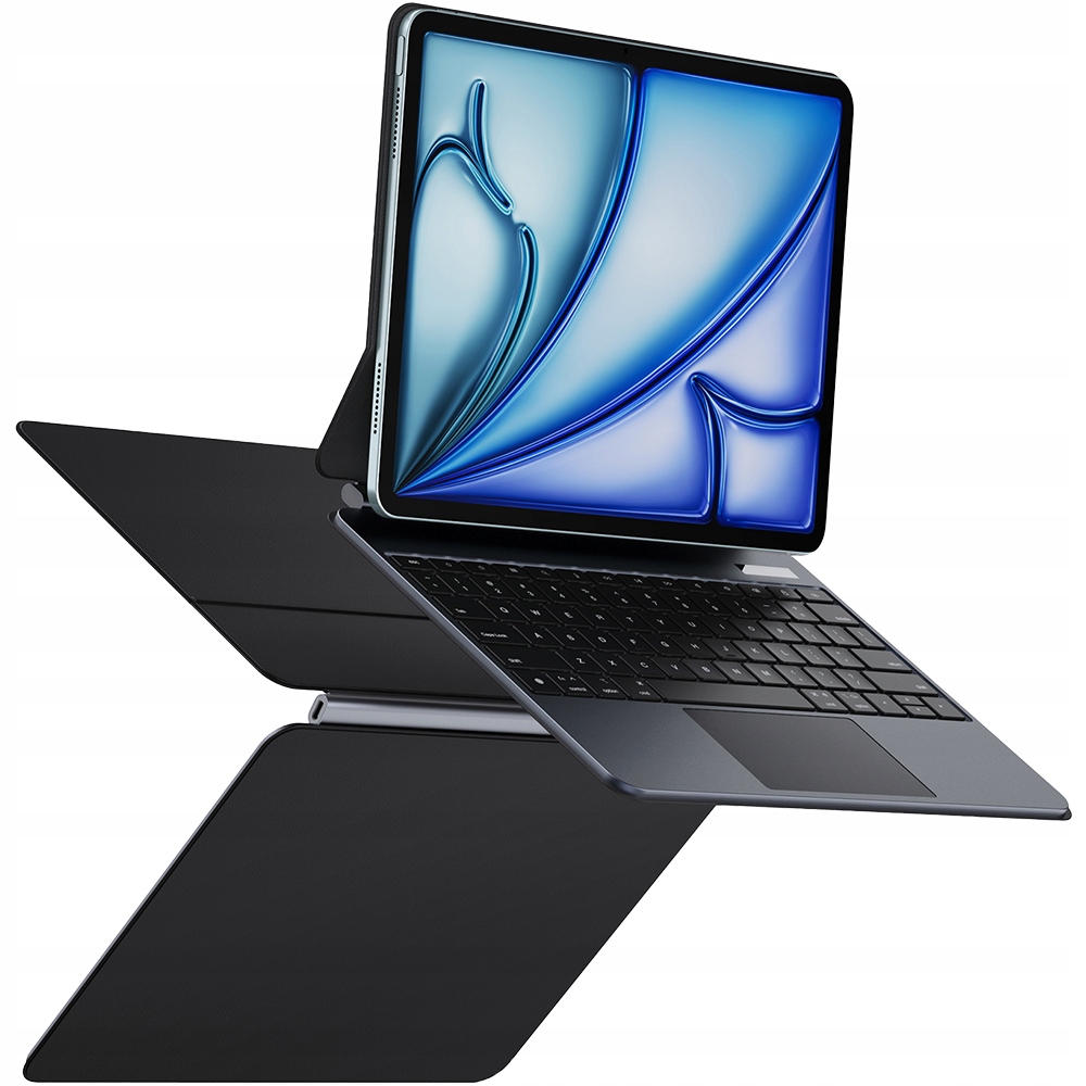 Pouzdro s klávesnicí pro iPad Air 13 M2/M3 iPad Pro 12.9, Dux Ducis