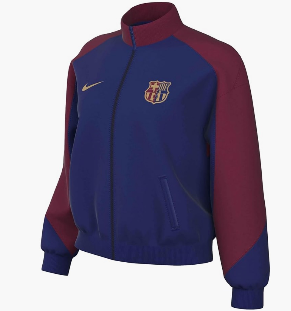 Bluza Kurtka Nike Damska Fc-barcelona Roz. S Na Zamek