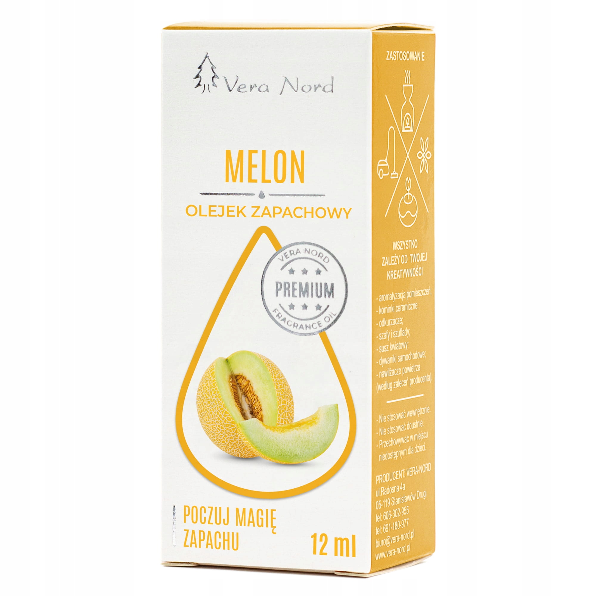 

Olejek zapachowy 12 ml melon