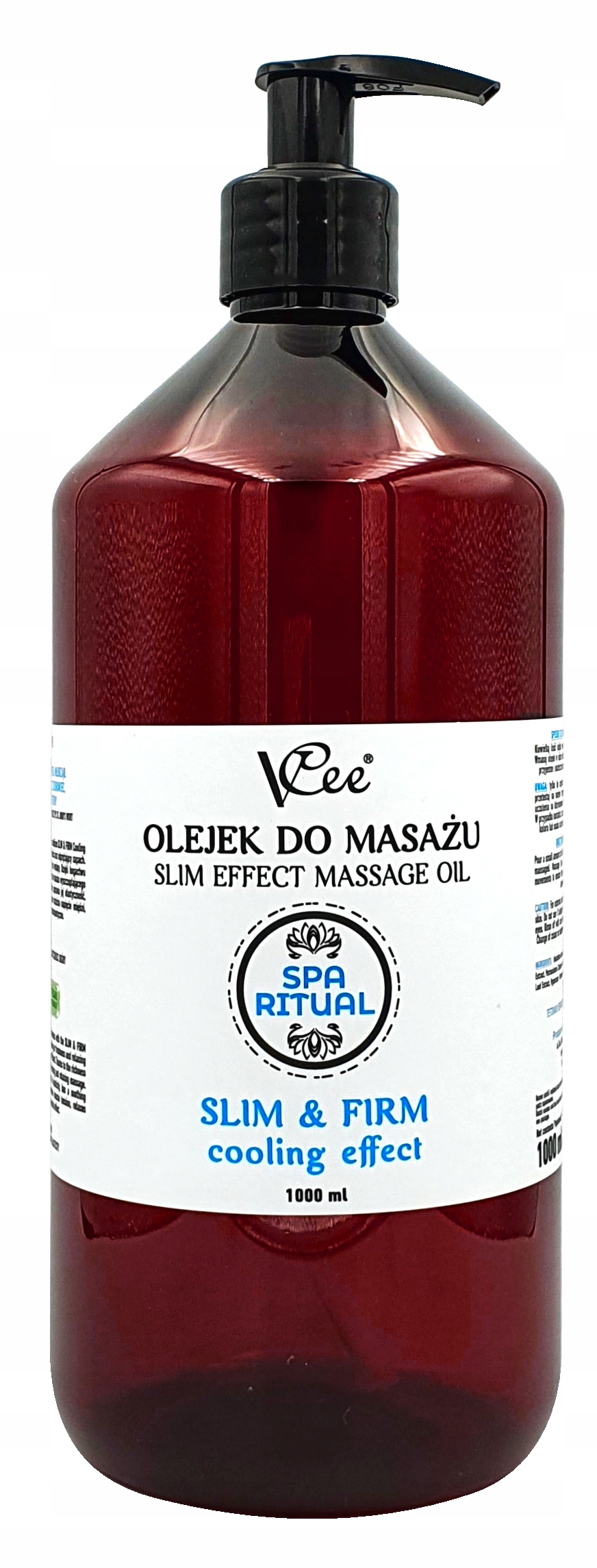 Olejek do Masażu VCee COOLING EFFECT 1000 ml