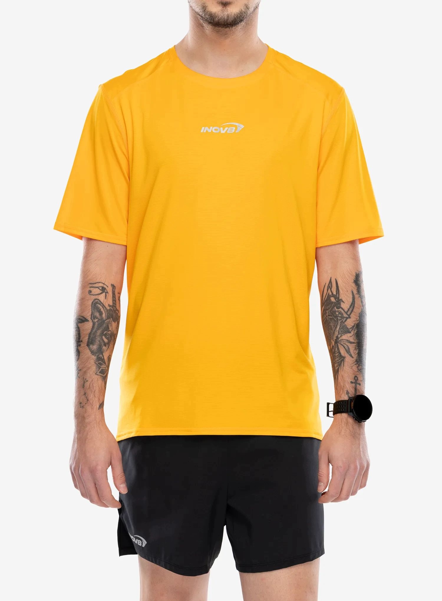 Běžecké tričko Inov-8 Airlite Short Sleeve T-Shirt žluté XL