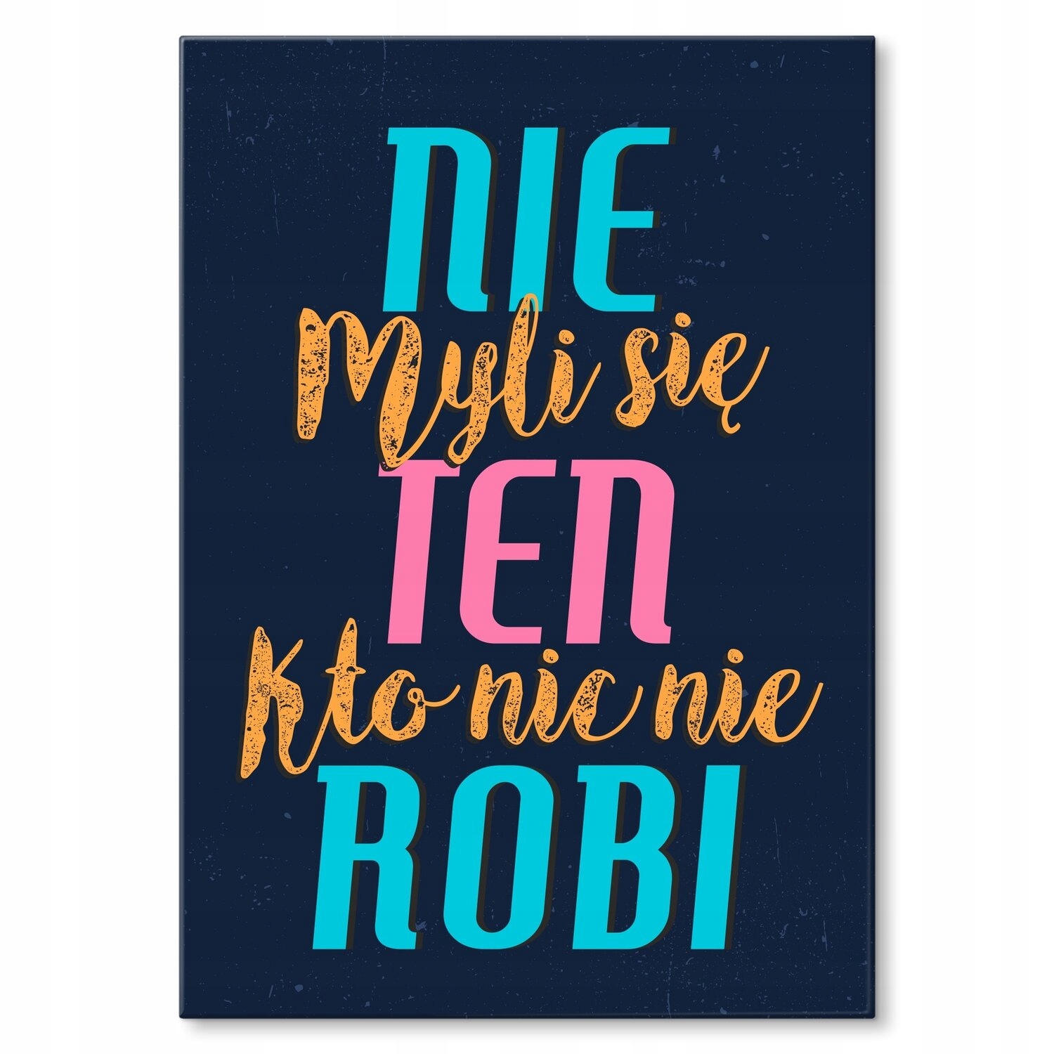 Kovový plakát se nemýlí, je to Dárek 22 x 31 cm