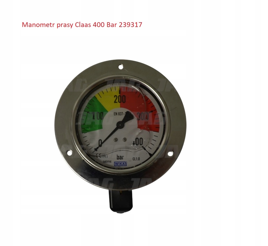 Manometr prasy Claas 400 Bar 239317
