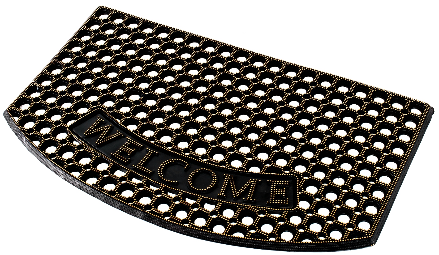 DUŻA 80x120 WYCIERACZKA POD DRZWI DO BUTÓW GUMOWA CZARNA