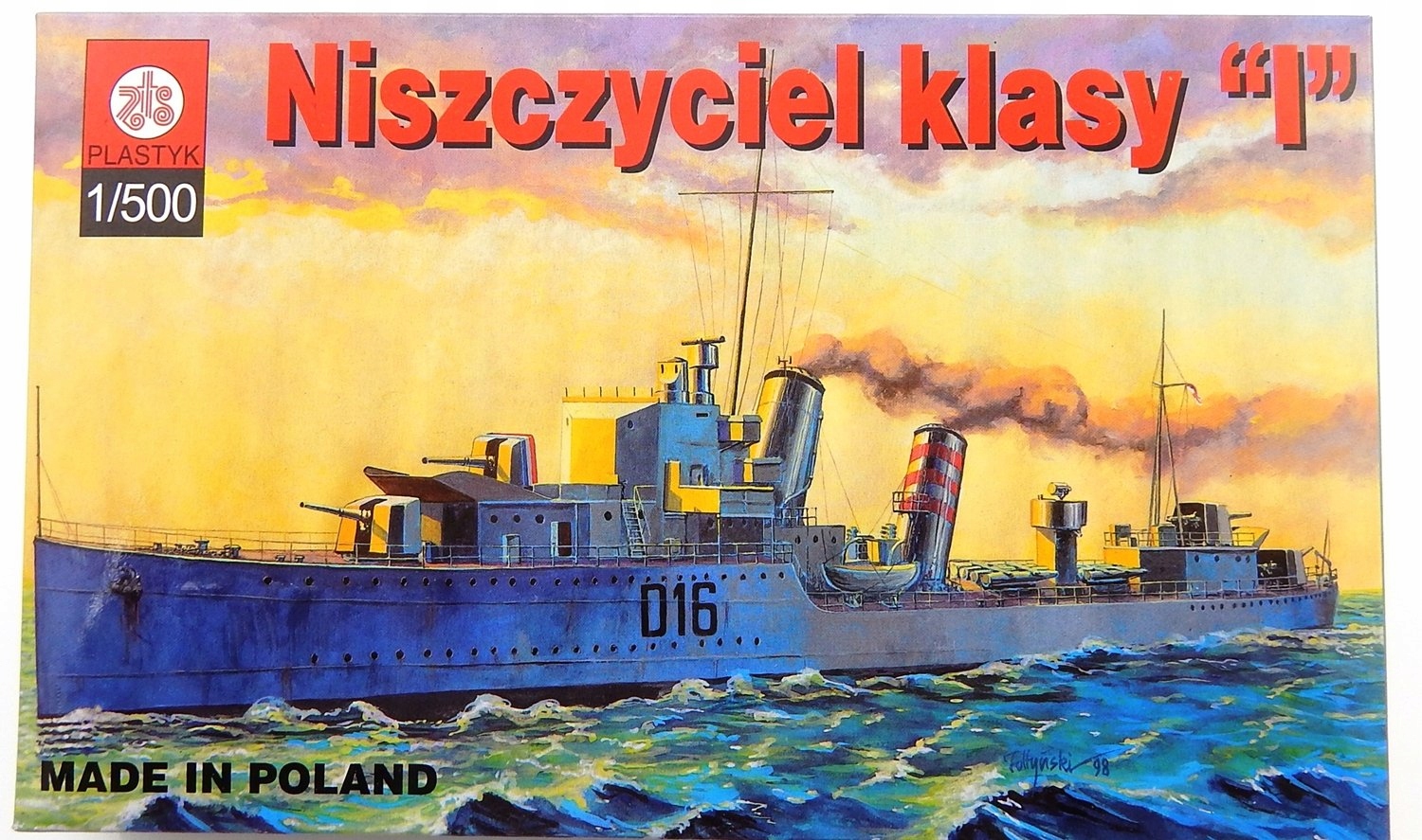 

A4032 Model statku do sklejania Niszczyciel klasyI
