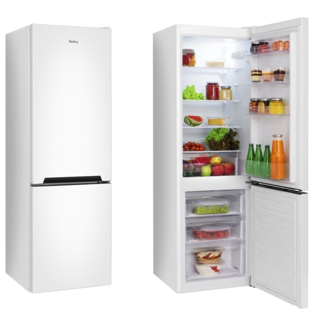 Lodówka Amica FK2515.4UT(E) 170 cm 267L 40 dB Biały