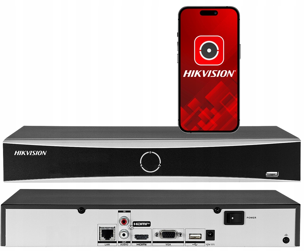Záznamník DS-7608NXI-K1 Hikvision Acusense až 12MPx Ip aplikace