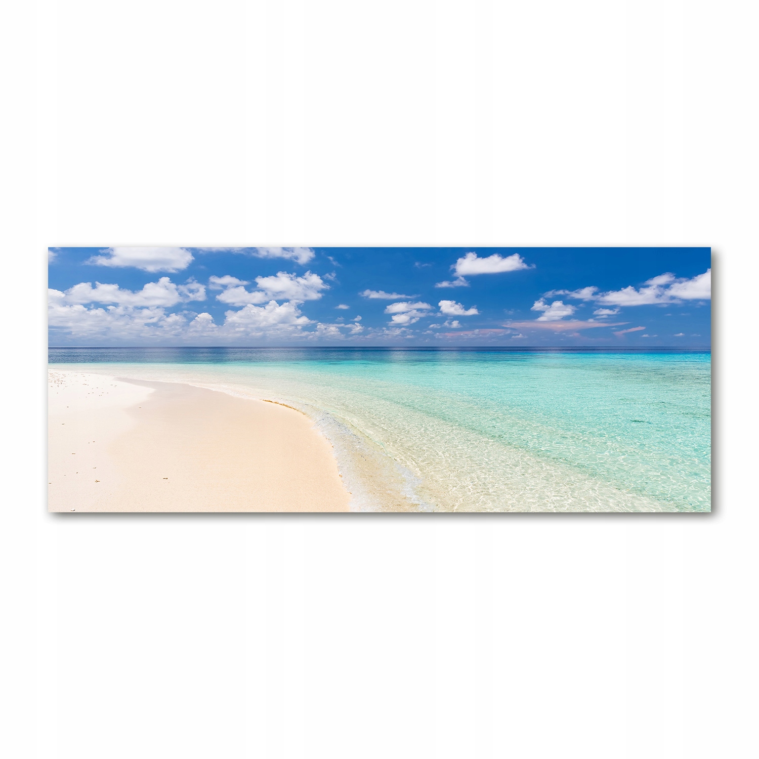 

Foto obraz szkło akryl Plaża na Malediwach 125x50