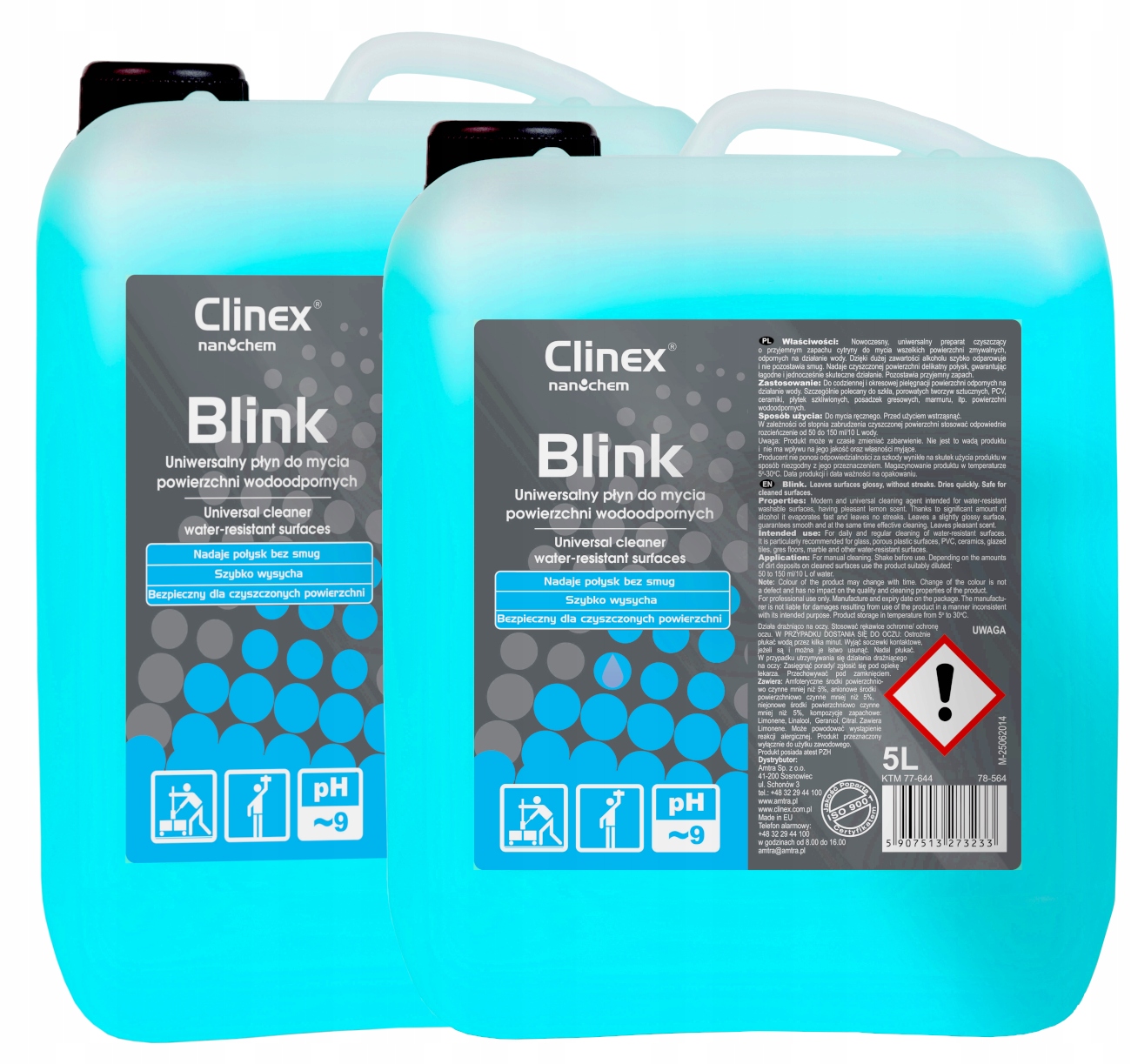 

Clinex Blink 10L Płyn do mycia podłóg Marmur Gres