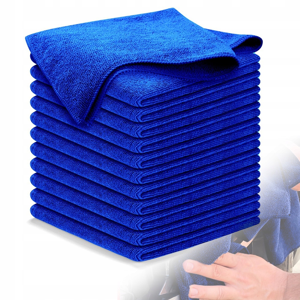 100 x Utěrky Na Čištění Leštění Automobilu 30*30
