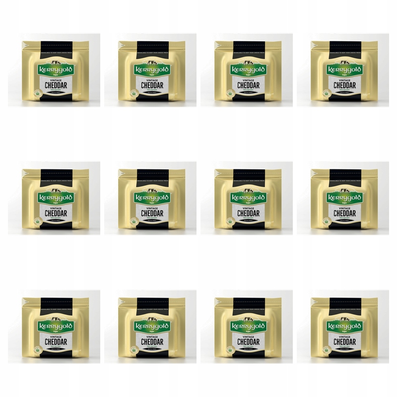 Ser Cheddar Vintage Kawałki 200G X12