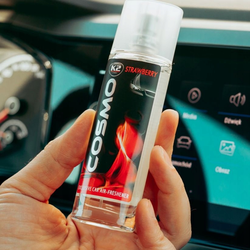 Perfumy Samochodowe COSMO K2 Zapach GREEN APPLE Waga produktu z opakowaniem jednostkowym 0.1 kg